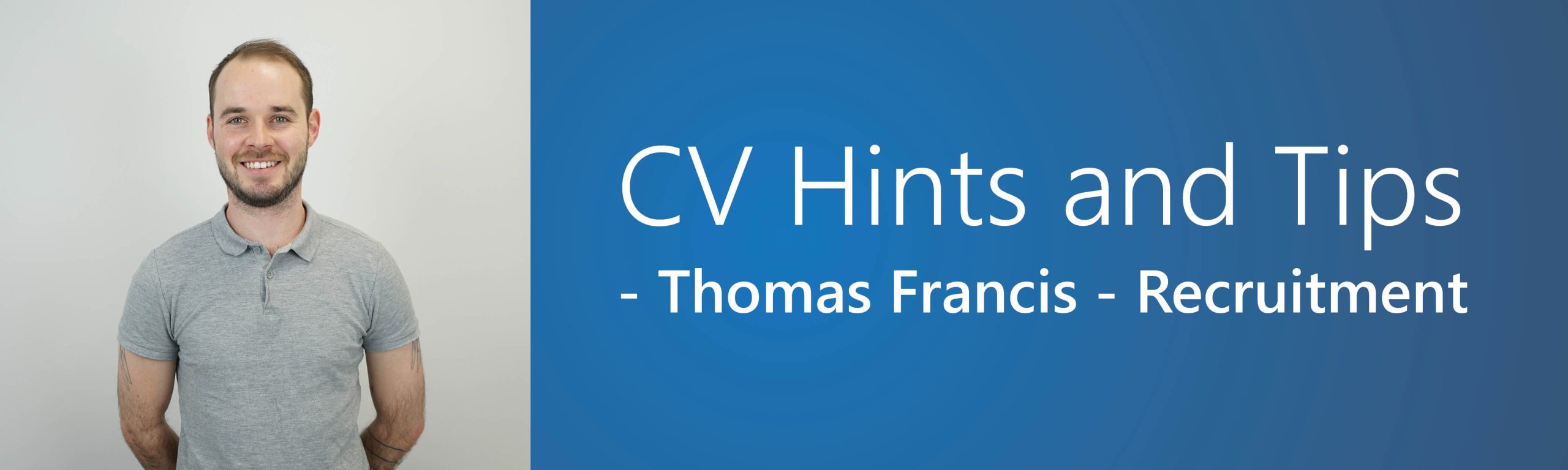 CV Hints and Tips Banner