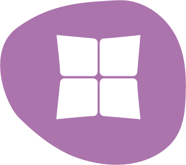 White Quorum logo icon