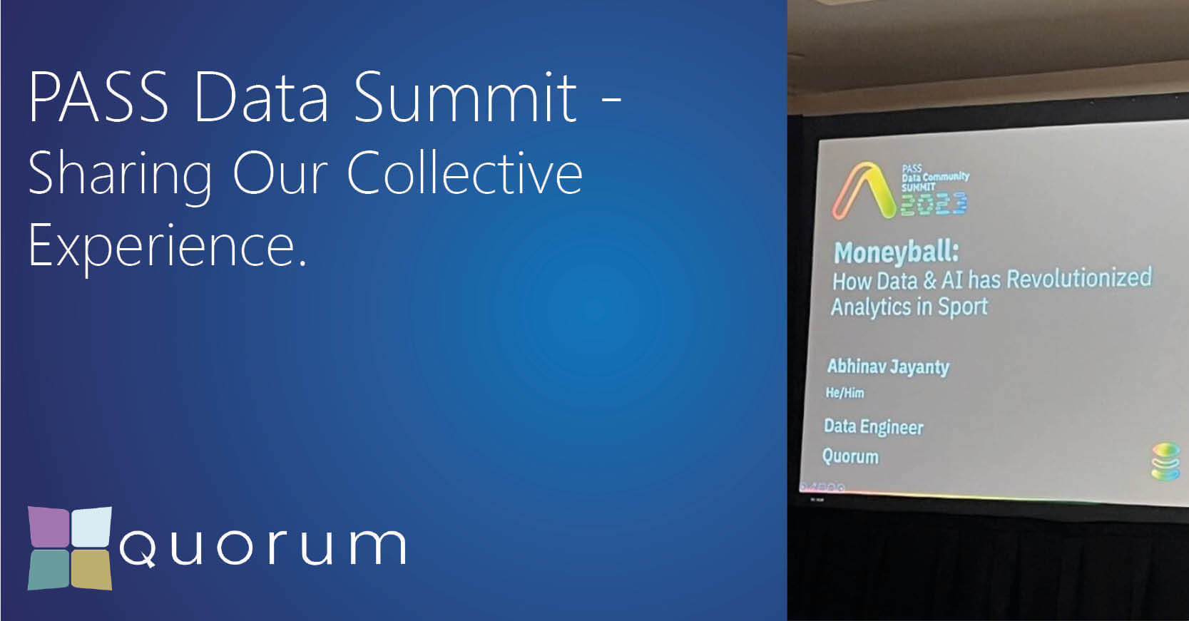 PASS Data Summit 2023 - Sharing Our Collective Experience